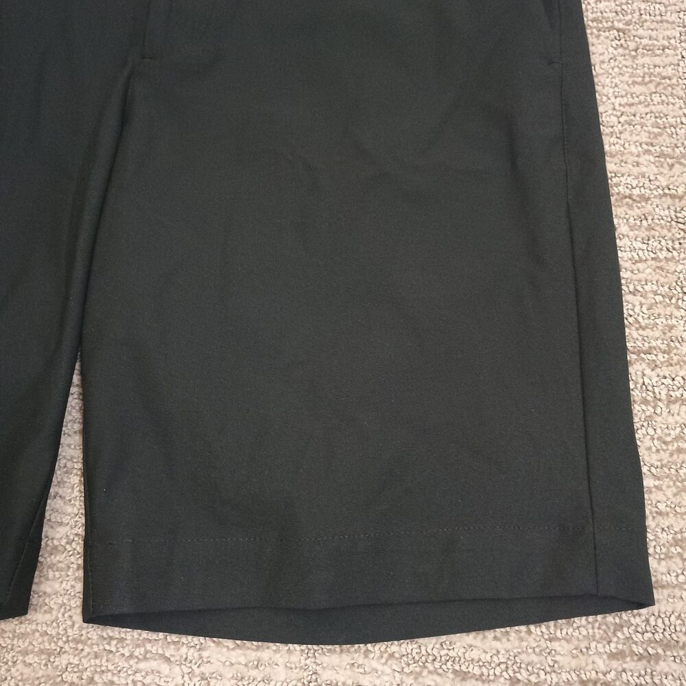 ROWM Shorts Mens 34 Solid Black Modern Minimalist Everyday Shorts Preppy - Picture 4 of 10